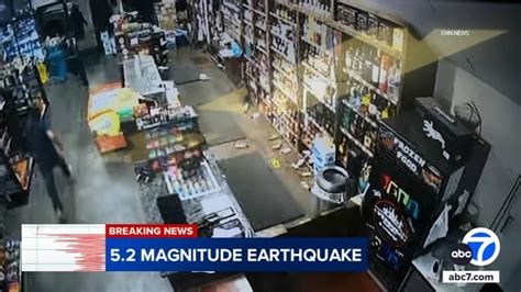 Magnitude 5 2 Earthquake Strikes Kern County With Shaking Felt Throughout Southern California