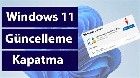 Windows Otomatik G Ncelle Tirme Kapatma Windows G Ncelleme