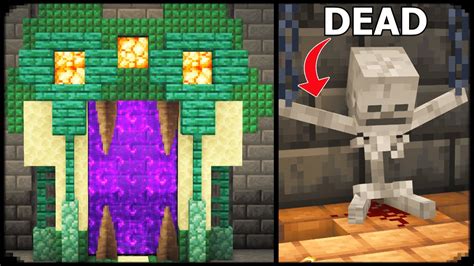 Minecraft: 13+ Dungeon Build Hacks and Ideas - YouTube