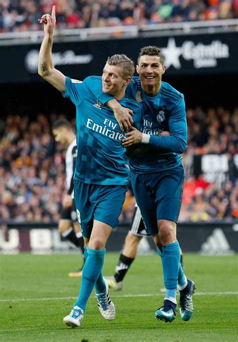 Kroos And Ronaldo Toni Kroos Reveals How Real Madrid Will Miss