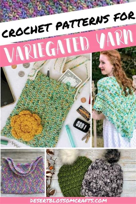 20 Free Variegated Yarn Crochet Patterns