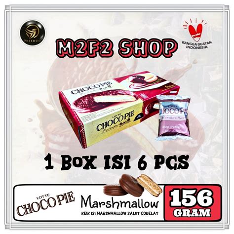 Jual Lotte Biskuit Choco Pie Marshmallow Gr Kemasan Box