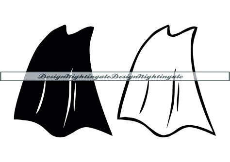 Cape Svg Superhero Cape Svg Cape Clipart Cape Files For Etsy Uk