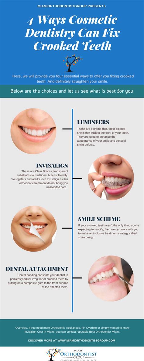 4 Ways Cosmetic Dentistry Can Fix Crooked Teeth Cosmetic Dentistry