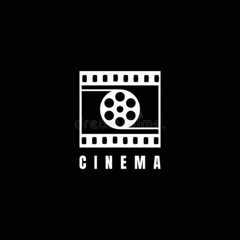 Cinema Tira De Película Tiras De Película Reel Diseño Del Logo De