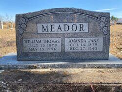 William Thomas Meador Find A Grave Memorial