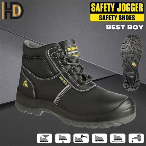 Safety Jogger Best Boy All Time Favorite Low Cut Safety Shoe Steel Toe Leather Shopee