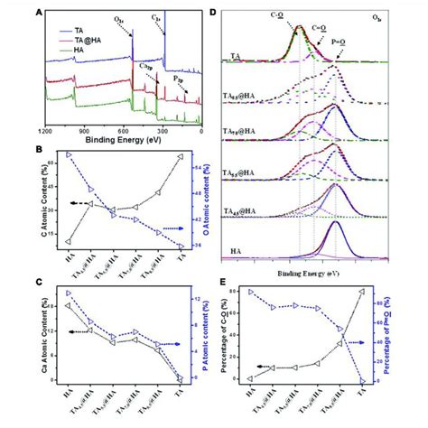 A X Ray Photoelectron Spectrometer Xps Spectra Of Tannic Acid