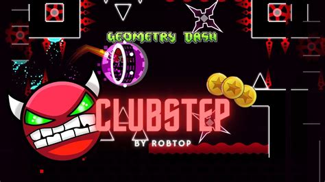 Clubstep 100 By RobTop All Coins Geometry Dash YouTube