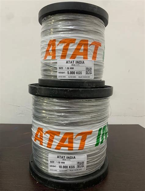 Iron Galvanized Solar Fencing Jhatka Clutch Wire Wire Diameter 1 50