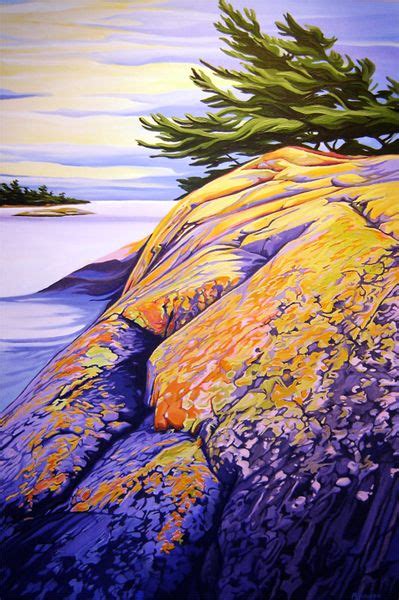 Fine Artist Eastern Shores Of Georgian Bay Landscape Art Landscape