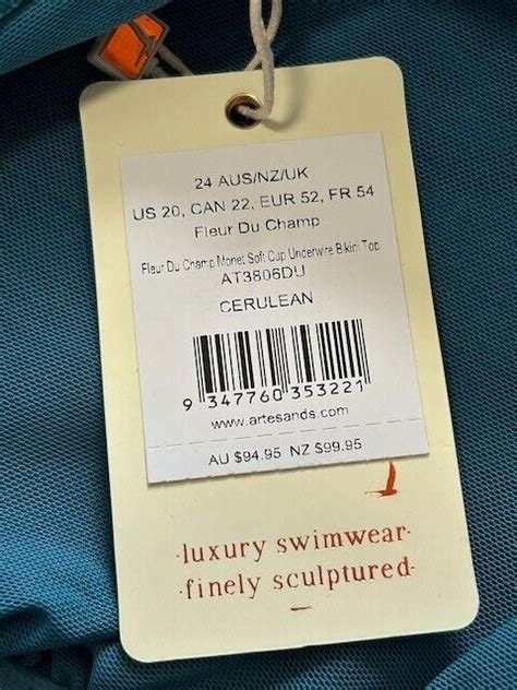 Artesands Fleur Du Champ Monet Soft Cup Underwire Bikini Top Floral