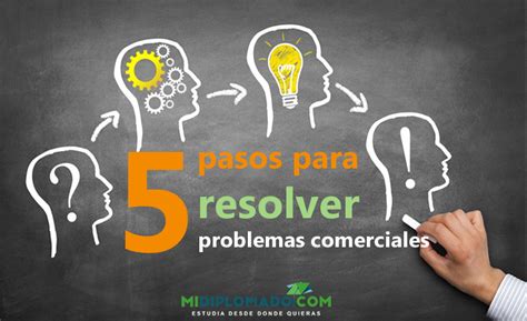 5 Pasos Para Resolver Problemas Comerciales MiDiplomado