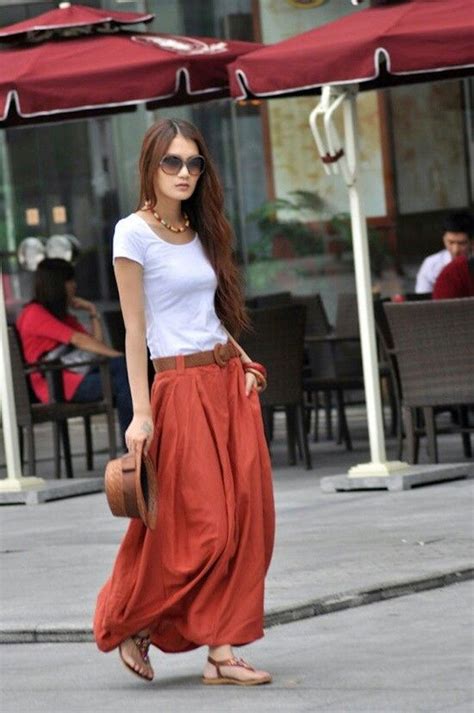 25 Maxi Skirts Outfits Ideas