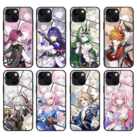 Genshin Impact Archon Phone Case Venti Zhongli Raiden Shogun Nahida