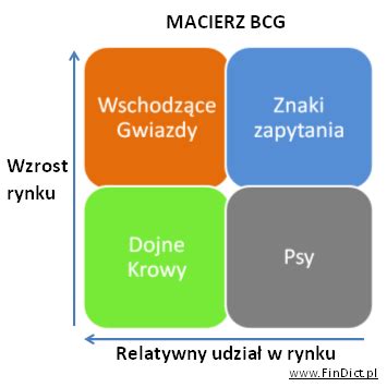 Macierz BCG Analiza prortfela produktów przy pomocy Macierzy BCG