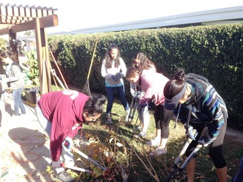 Ramona High School Helps Landscape - Habitat for Humanity Riverside