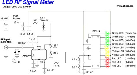 Rf Detector Circuit For Listening Devices And Cameras R Rfelectronics