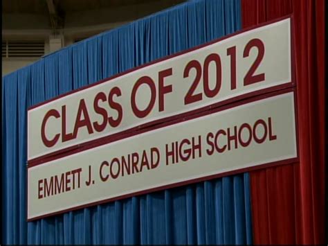 Emmett J Conrad High School Graduation 2012 Dallas Independent