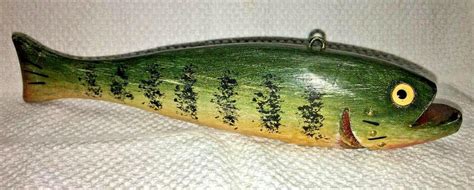 Duluth Fish Decoys Dfd David Perkins 10 Perch Spearing Decoy