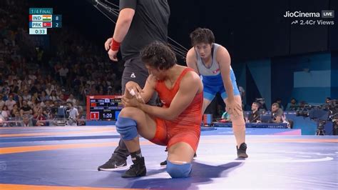 Nisha Dahiya Wrestling Highlights Paris Olympics Nisha Dahiya