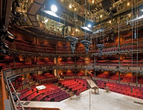 Auditorium From The Circle Stage Left Royal Shakespeare Theatre