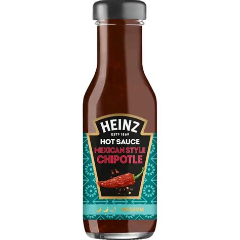 Heinz Hot Sauce Mexican Style Chipotle 260g Aanbieding Bij Jumbo