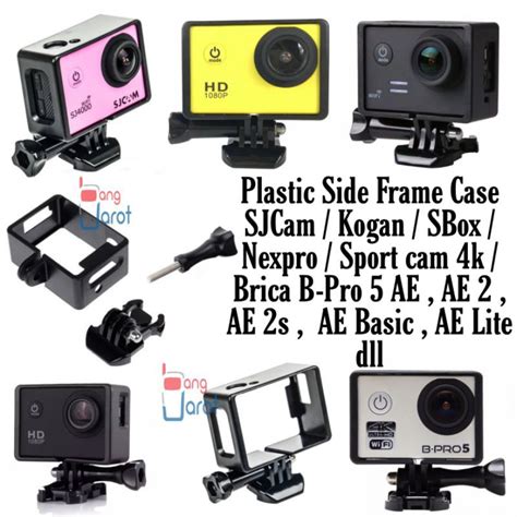 Jual Plastic Side Frame Case BPro Kogan SJCam Dll Universal Frame