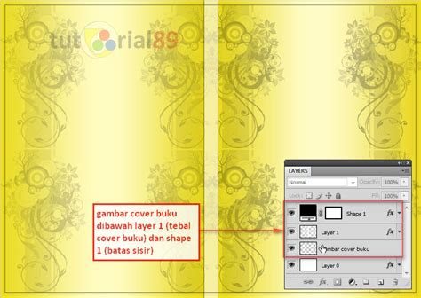 Cara Membuat Cover Buku Dengan Photoshop Video Cover Buku Psd