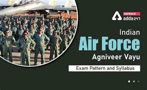 Indian Air Force Agniveer Syllabus 2023 Exam Pattern