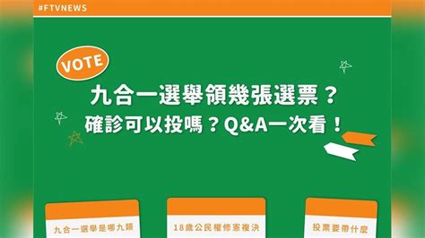 懶人包／九合一選舉領幾張選票？確診可以投嗎？常見qanda一次看｜四季線上4gtv