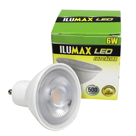 Dicroico Led 6w Optic Luz Blanca Gu10 Ilumax