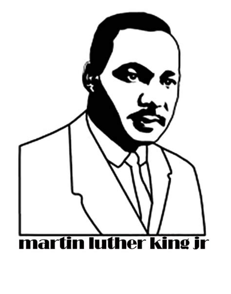 Get This Kids Printable Martin Luther King Jr Coloring Pages Free