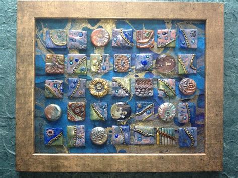 Polymore Clay Tile Design By Ernestine G Clay Tiles Tile Design Design