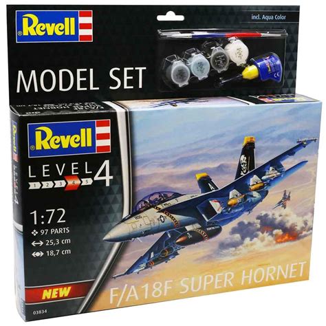 Revell F A F Super Hornet Aircraft Model Set Scale