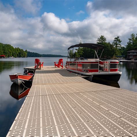 8’x32′ Complete Floating Dock Kit | CanadaDocks