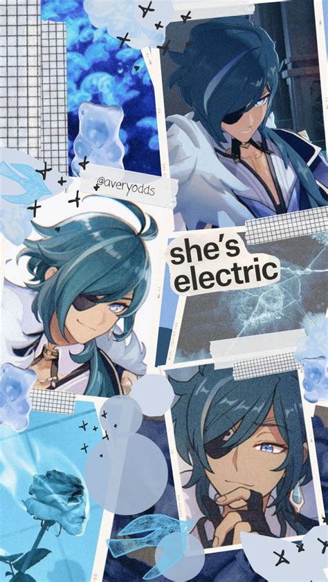 Kaeya Genshin Impact Hot Anime Boy Anime Boy Blue Anime