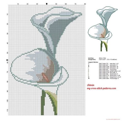 Kits How To Cross Stitch Cross Sitch Pattern Pdf Format Yellow Calla