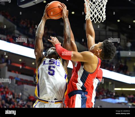 Oxford Ms Usa 18th Jan 2020 Lsu Forward Emmitt Williams 5 Goes