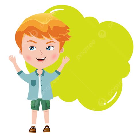 World Children Day Vector Hd Images World Happy Children Day Kid Boy