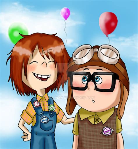 Up Carl X Ellie By Aliavian On Deviantart