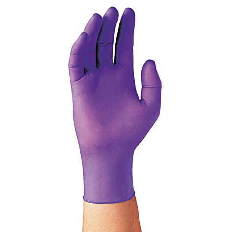 Kimberly Clark Professional Purple Nitrile Exam Gloves Mm Length