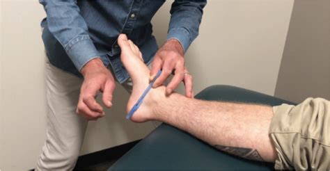 Subtalar Joint Manual Therapy Examination And Assessment Of Glide In