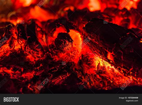 Embers Closeup Embers Image And Photo Free Trial Bigstock