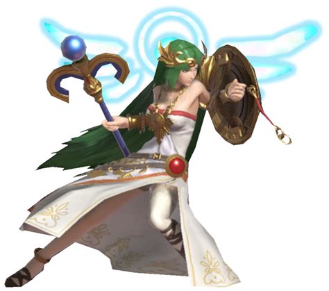 Lady Palutena Bashing With Her Shield By Transparentjiggly64 On Deviantart