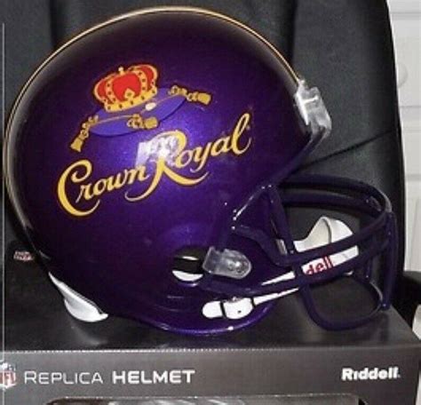 Crown Royal Football Replica Helmet Riddell *RARE* | #1994318162