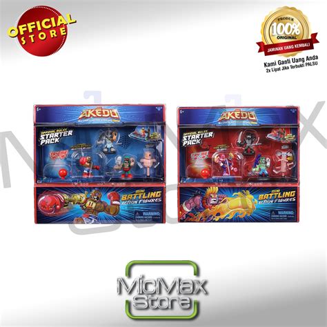 Jual Akedo Ultimate Arcade Warriors Starter Pack Series 1 Ms14218