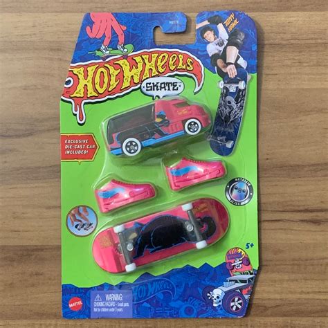 Hot Wheels Skate De Dedo Tony Hawk Exclusivo Rapid Response Metálico Shopee Brasil