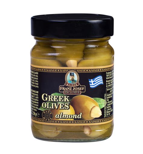 Greek Green Olives Stuffed With Almonds In Brine Gaston S R O