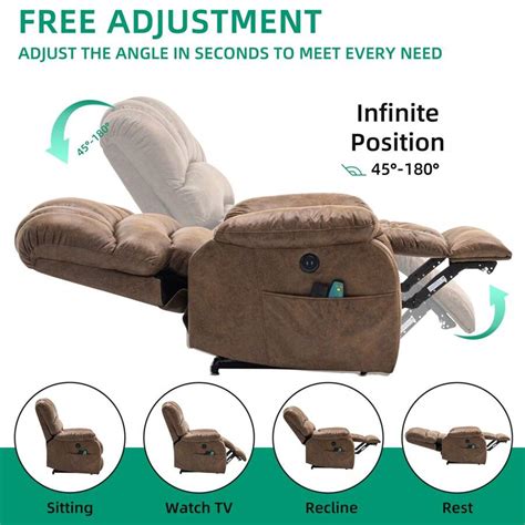 Vivijason Large Dual Okin Motor Lay Flat Sleeper Lift Recliner Chair